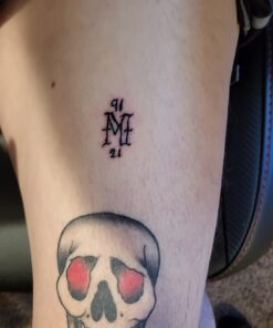 Dragonhawk Complete Tattoo Kit for Beginners 2 Pro Tattoo Machine Tattoo Power Supply Kit Tattoo Inks 20 Tattoo Needles Tips Tattoo Supplies Kit with Case 50 61A1Y7HfCL