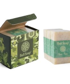 Bali Soap - Ylang-Ylang Natural Soap - Bar Soap for Men & Women - Bath, Body and Face Soap - Vegan, Handmade, Exfoliating Soap - 3 Pack, 3.5 Oz each Ylang-Ylnag 3.5 Ounce (Pack of 3) 5 61A2MWNhzmL