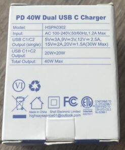 USB C Charger, Anker 2-Pack Fast Charger with Foldable Plug, PowerPort III 20W Cube Charger for iPhone 15/15 Plus/15 Pro/15 Pro Max/14, Galaxy, Pixel 4/3, iPad/iPad Mini, and More(Cable not Included) 2pack White 31 61A2PcsTrLL