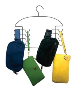 Alternative view of DR . ORGANIZER 2 pc set, Tank Top Closet Organizer Hangers - Black Steel, USA Patented (8200), 2 Count (Pack of 1) 2 pc Black Metal