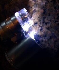 KINGMAS Mini 60x Microscope Magnifying with LED Light Pocket Jewelry Magnifier Jeweler Loupe with 10X Folding Pocket Magnifier 35 61A3EekgaVL