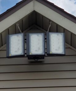 LED Flood Light Outdoor, STASUN 300W 27000lm Outdoor Area Lighting, IP66 Waterproof Exterior Floodlight Commercial Security Light, 5000K Daylight White, 3 Adjustable Heads for Yard, Street,Parking Lot 29 61A3mgiHVmL