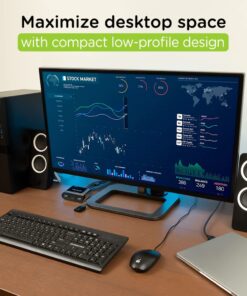 IOGEAR 2-Port USB HDMI Cabled KVM Switch - 1920 x 1200 60Hz - Hotkey or Remote Button Switch - 2.1 Stereo - USB 2.0 Mouse Port Can Be Used As USB Hub and USB Peripheral Sharing - Mac / Win - GCS62HU 10 61A5HnCH3wL