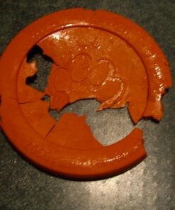 West Paw Zogoflex Zisc Dog Flying Disc, High Flying Aerodynamic Disc for Dogs Puppy – Lightweight, Floatable Disc for Fetch, Tug of War, Catch, Play – Doubles as Food/Water Bowl, Large 8.5", Tangerine 1 24 61A5wZYUcPL