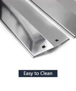 Hongso SPE051 (3-pack) Stainless Steel Heat Plates, Heat Shield, Heat Tent, Burner Cover Replacement for Chargriller 3001, 3008, 3030, 4000, 4208, 5050, 5072, 5252, 5650 Gas Grill (18 15/16" x 3 7/8") 18 61A7qufiVoL