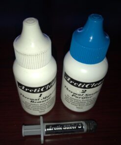 Arctic Silver 5 Thermal Compound 3.5 Grams with ArctiClean 60 ML Kit (D132) 3 61A8rDgsYjL