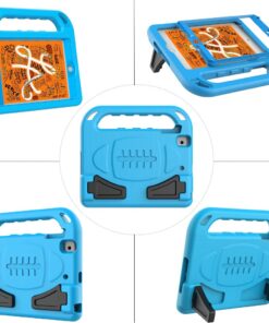 BMOUO Kids Case for iPad Mini 4/iPad Mini 5, iPad Mini 4/5 Case - Built-in Screen Protector, Shockproof Handle Convertible Stand Kids Case for iPad Mini 5th/4th Generation 7.9", Blue 19 61A9LxXUBL