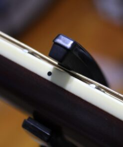 D'Addario Accessories Guitar Capo for Acoustic and Electric Guitar - NS Capo Lite - Adjustable Tension - Guitar Accessories - Works for 6 String Guitars - Lite - Black 21 61AAC37ASHL