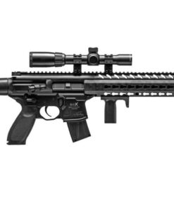 SIG Sauer MCX .177 Cal CO2 Powered Advanced Air Rifle with CO2 90 Gram (2 Pack) and 500 Lead Pellets Bundle (Black, 1-4x24 Scope) 13 61ABFDmTMtL
