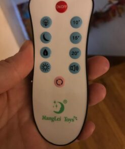 Baby Mobile for Crib, Crib Toys with Music and Lights,Remote, lamp, Projector for Pack and Play, for Ages 0+ Months (Blue-Forest) Blue-Forest 50 61ADj86DYGL