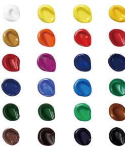 Amazon Basics Acrylic Paint Tubes, 24 Colors 36 61AE a0QygL