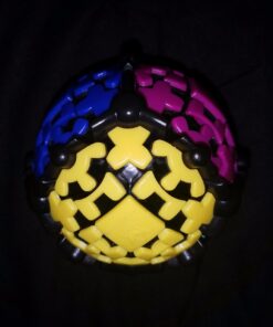 Project Genius Gear Ball by Mefferts- Speed Cube, 3x3 Speed Cube, One-Player Games, Brain Teasers, Multi-Color, Puzzle Cube, Gift for Children, Gift for Teen Boy, 3x3, Geared Cube 21 61AFg8A9fdL