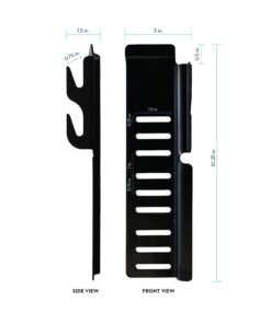 MALOUF Bolt-On to Hook-On Conversion Bracket, Set of 2 Upward Pointing Hooks 10 61AG3kM0sIL