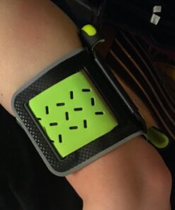 Sinkry Cell Phone Armband, Phone Holder for Running, Sports Arm Bands for iPhone 11 Pro Max/X XR XS Max/ 8 Plus/7 Plus/6S Plus/6 Plus and Other 4~6.5 Inch Phones (Green) Green 24 61AGxtJ6igL