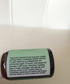 Peppermint Essential Oil 10 ml 100% Pure Undiluted Therapeutic Grade Extract of Mentha Piperita, Great for Aromatherapy Diffuser, Skin Body and Hair 10 ml. / 1/3 Ounce 10 61AH7eKdToL