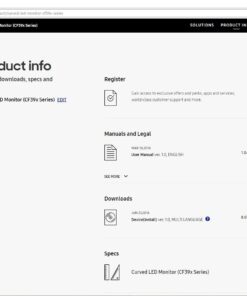 SAMSUNG 32 inch CF391 Curved Monitor (LC32F391FWNXZA) - 1080p, Dual Monitor, Laptop Monitor, Monitor Stand/Riser/Mount Compliant, AMD Freesync, Gaming, HDMI, White 49 61AIi0LlnPL