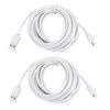 Smays Charger Cord Replacement for Oculus Go, PS4 Controller, Xbox One, Wyze Cam USB Extension Cable Power, 13 ft, 2-Pack 4 61AJoT45o7L