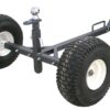 Tow Tuff TMD-800ATV ATV Weight Distributing Adjustable Trailer Dolly , Black