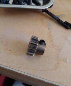 Hobbypark 11184 Steel Metal Spur Diff Differential Main Gear 64T & 11181 Motor Gear 21T RC Replacement Parts for Redcat Volcano EPX HSP 1/10 Monster Truck Brontosaurus 94111 7 61AKqUjNkuL