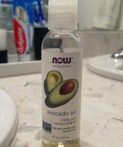 NOW Solutions, Avocado Oil, 100% Pure Moisturizing Oil, Nutrient Rich and Hydrating, 4-Ounce 4 Fl Oz (Pack of 1) 36 61ALO6 Y5L