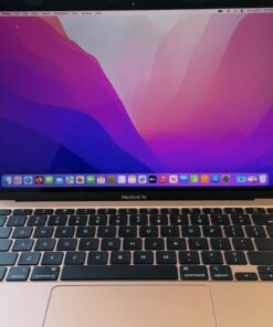 Apple 2020 MacBook Air Laptop M1 Chip, 13” Retina Display, 8GB RAM, 256GB SSD Storage, Backlit Keyboard, FaceTime HD Camera, Touch ID. Works with iPhone/iPad; Gold Without AppleCare+ 50 61AMgixEQcL