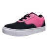HEELYS Unisex-Child Modern Wheeled Heel Shoe Black/Pink 5 Big Kid 12 61AN91sD3RL