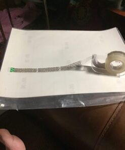 Amazon Basics Double Sided Tape with Dispenser, Narrow Width, 1/2 x 252 inches, 3-Pack, Translucence 21 61AOhK4ekML