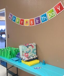 Fun Express - Science Party Birthday Banner for Birthday - Party Decor - Hanging Decor - Garland - Birthday - 1 Piece 5 61AOjuEvNFL