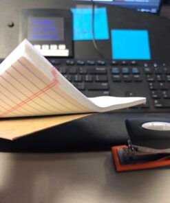 Swingline Stapler, 40 Sheet Capacity, Optima 40, Jam Free, Reduced Effort, Compact, Soft Grip, Metal, Orange, Silver and Black (87842) Pack of 1 Compact Size 30 61AQDVN ybL