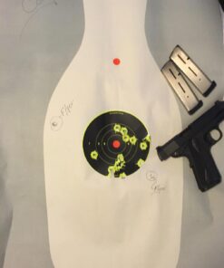 Birchwood Casey Bull's-Eye Reactive Targets - Highly Visible Instant Feedback Self-Adhesive Shooting Targets One Size 60 Targets, 720 Pasters 30 61ARIuJ8tAL