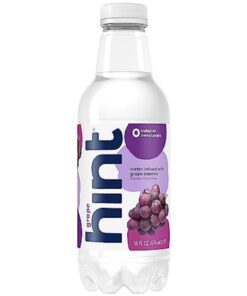 Hint Water Grape, Pure Water Infused with Grape, Zero Sugar, Zero Calories, Zero Sweeteners, Zero Preservatives, Zero Artificial Flavors, 16 Fl Oz (Pack of 12) 16 Fl Oz (Pack of 12) 10 61ARaV1jsPL