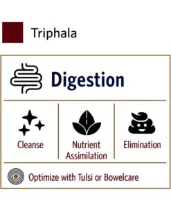 ORGANIC INDIA Triphala Herbal Supplement - Digestion & Colon Support, Immune System Support, Adaptogen, Nutrient Dense, Vegan, Gluten-Free, USDA Certified Organic, Non-GMO - 180 Capsules 180 Count (Pack of 1) 12 61ATgMDHIgL