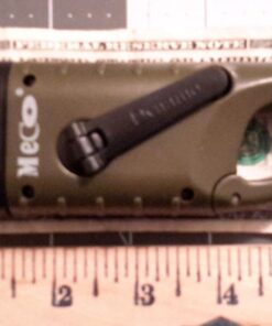 MECO Hand Cranking Solar Powered Rechargeable Flashlight Emergency LED Flashlight Carabiner Dynamo Quick Snap Clip Backpack Flashlight Torch Weather Ready, 8 Lumen - Green 29 61AUMCeK6CL