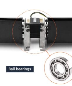 Hongso Pre-Wired GFK-160 GFK-160A Fireplace Blower Fan Kit with Ball Bearings Motor for Heat N Glo, Hearth and Home, Quadra Fire, GTI, Fasco, Regency Wood Stove Insert, Royal, Jakel, Nordica, Rotom Blower Kit 12 61AV0BDBN4L