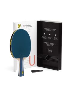 Alternative view of Killerspin JET200 Ping Pong Paddle, Table Tennis Racket, Table Tennis Equipment for Beginners, Table Tennis Paddle with Wood Blade, Jet Basic Rubber Grips Navy Blue