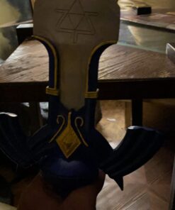 Zelda Link Master Sword Twilight Princess Fantasy Sword with Plaque - Blue (Blue) 73 61AWR4xfgYL