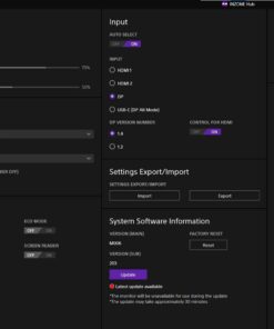 Sony 27” INZONE M9 4K HDR 144Hz HDMI 2.1 Gaming Monitor with Full Array Local Dimming and NVIDIA G-SYNC (2022),Black M9 Gaming Monitor 67 61AWz1 45eL