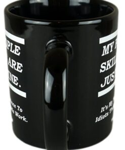 Funny Guy Mugs My People Skills Are Just Fine Ceramic Coffee Mug - 11oz - Ideal Funny Coffee Mug for Women and Men - Hilarious Novelty Coffee Cup with Witty Sayings 12 61AX3AlU4CL