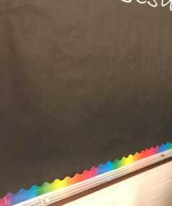 Fadeless Bulletin Board Paper, Fade-Resistant Paper for Classroom Decor, 48” x 50’, Black, 1 Roll 32 61AX4LsrKdL