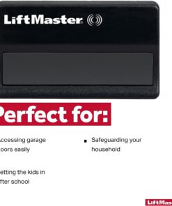 LiftMaster 371LM Garage Remotes Black 8 61AXUB2 E3L
