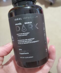 Ideal Infusion Nighttime Muscle Recovery & Cortisol Manager - Promotes Relaxation and Deep Sleep Support - Muscle Cramp Relief, Hormone Balance (Melatonin Free) Vegan 36 61AYruSuYQL