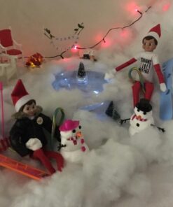 Play Visions Floof Modeling Clay - Reuseable Indoor Snow - Mr. & Mrs Snowman Set With Endless Creations and 22 Molding Accessories 21 61Aa7IJ5RIL