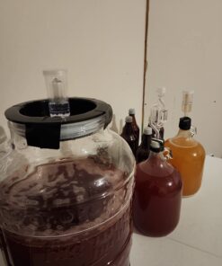 Big Mouth Bubbler® EVO - 5 Gallon Wide Mouth Glass Carboy Fermentor 17 61AaRq08cOL