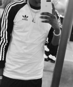 Shiny Jewelers USA Mens Iced Out Hip Hop Gold tone CZ Miami Cuban Link Chain Choker Necklace 18" 17 61AbMbGs5L