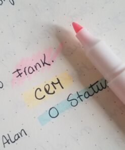 ZEBRA MILD LINER, Double Sided Highlighter, 5 Set (WKT7-5C) 1 64 61AeaRMszDL