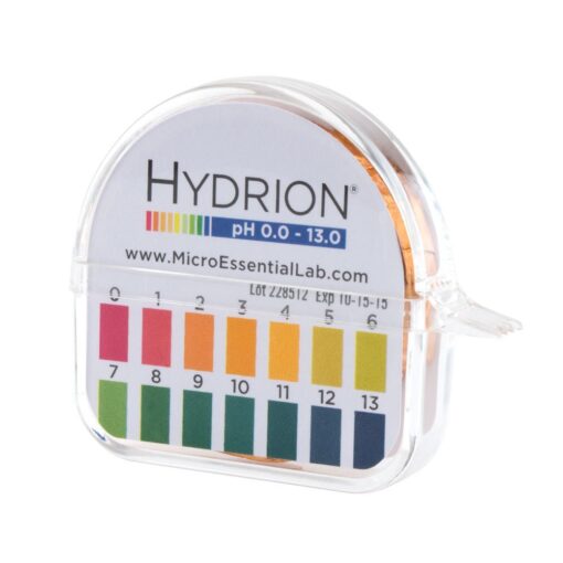 Hydrion Ph Paper (93) with Dispenser and Color Chart - Full Range Insta Chek ph- 0-13 1