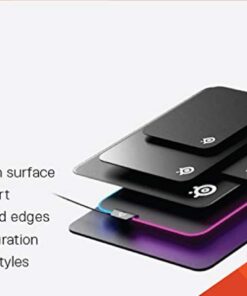 SteelSeries QcK Gaming Mouse Pad - Small Cloth - Optimized For Gaming Sensors Classic 39 61AfrGu2wiL