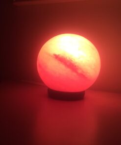 Indusclassic LG-03 Globe Himalayan Pink Crystal Rock Salt Lamp 6~8 lbs with Dimmer Control Switch, Quality Gift Packaging 15 61AhbLP00AL