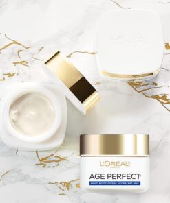 L'Oreal Paris Skin Care Age Perfect Night Cream, Anti-Aging Face Moisturizer With Soy Seed Proteins, 2.5 Oz 2.5 Ounce (Pack of 1) 28 61AiTSpm71L