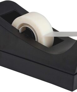 Desktop Tape Dispenser - Non-Skid Base - Weighted Tape Roll Dispenser - Perfect for Office Home School (Tape not Included) 4 Pack 15 61AjolDsOFL